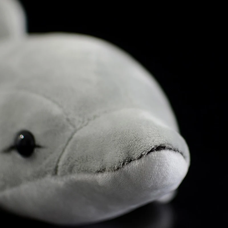 

Real Life Oceanic Dolphin Stuffed Toys Soft Gray Dolphins Plush Toy Realistic Sea Animals Toy Birthday Gifts For Kids