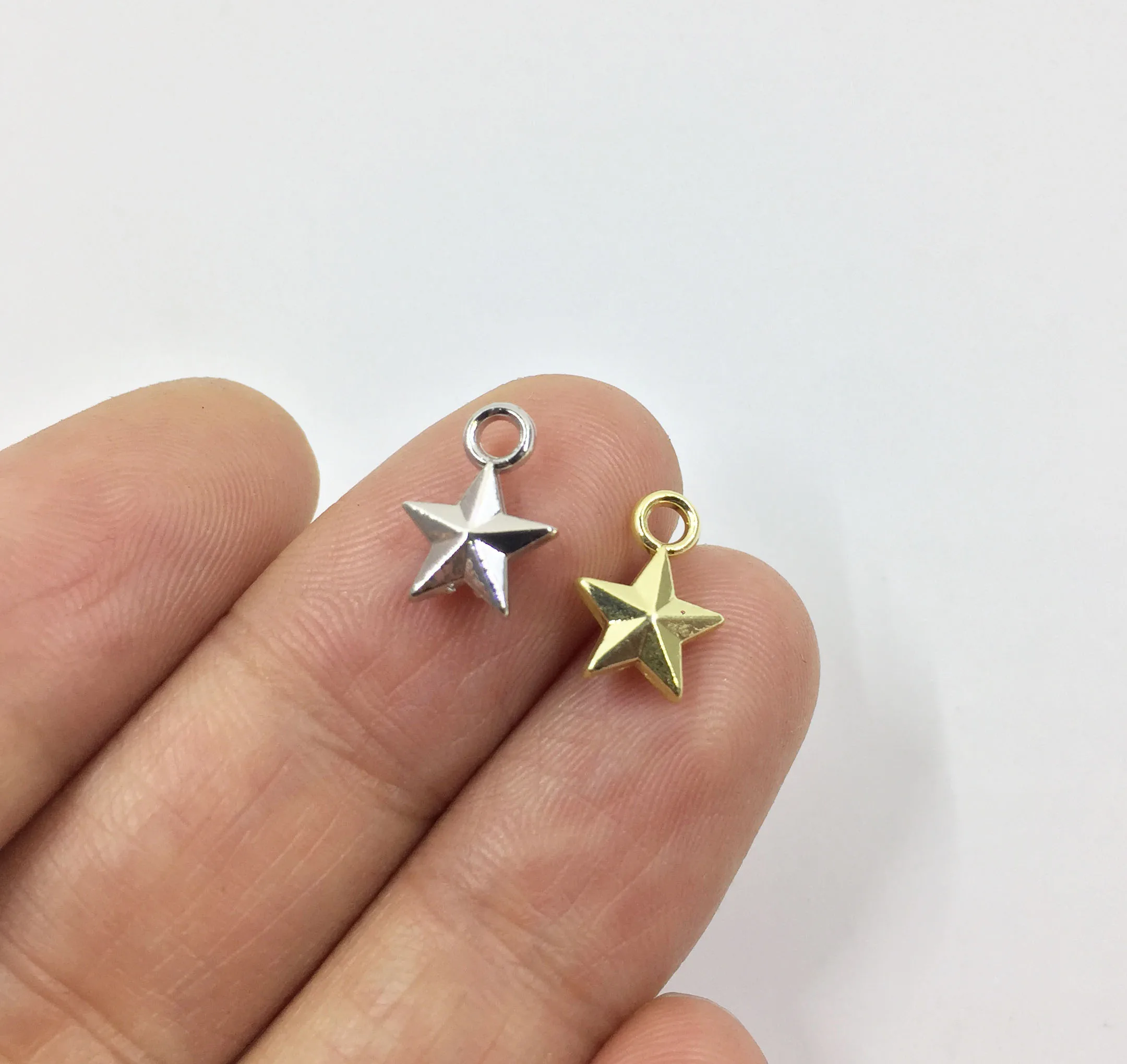 Eruifa 20 шт. 8 мм красивая звезда ожерелье из цинкового сплава серьги браслет