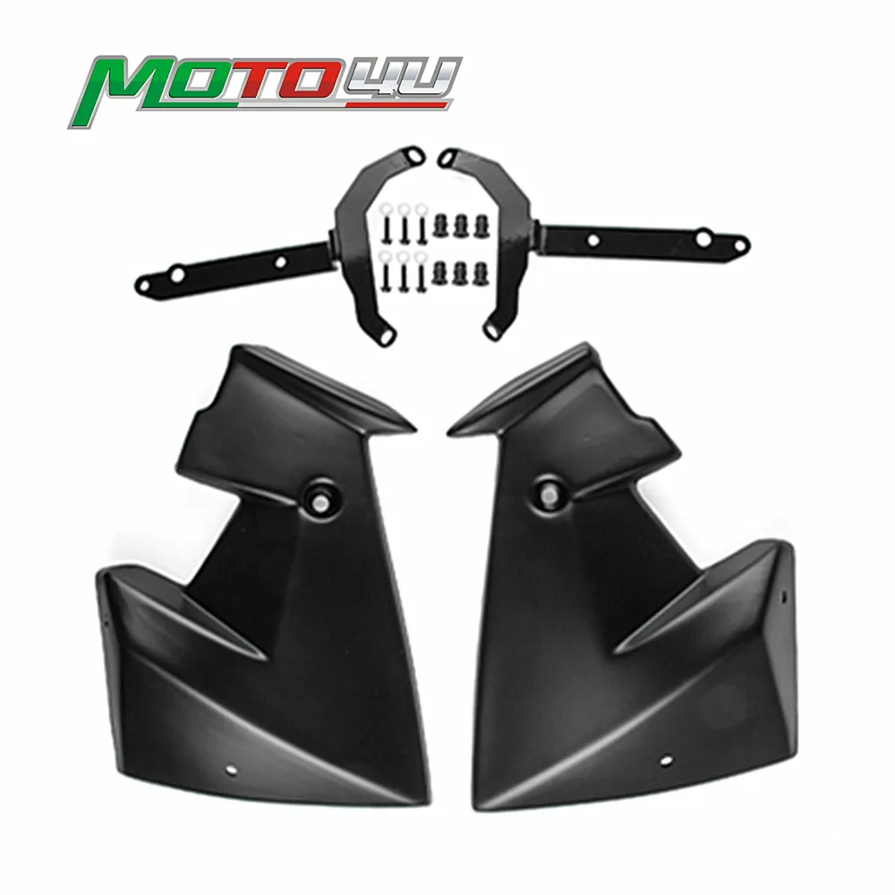 Новые панели радиатора из углеродного волокна боковая крышка с кронштейном Twill