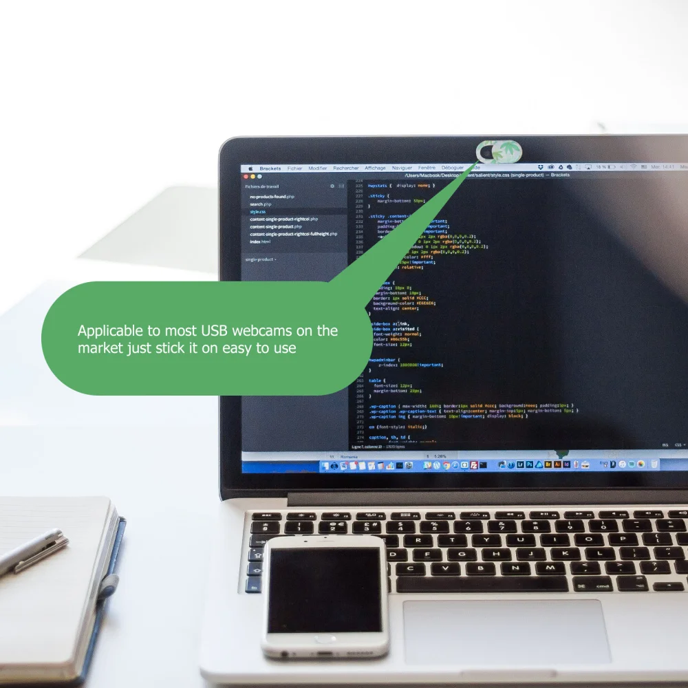 

10Pcs Phone Lens Protective Cover Laptop Webcam Cover Tablet Cover (Mixed Style)