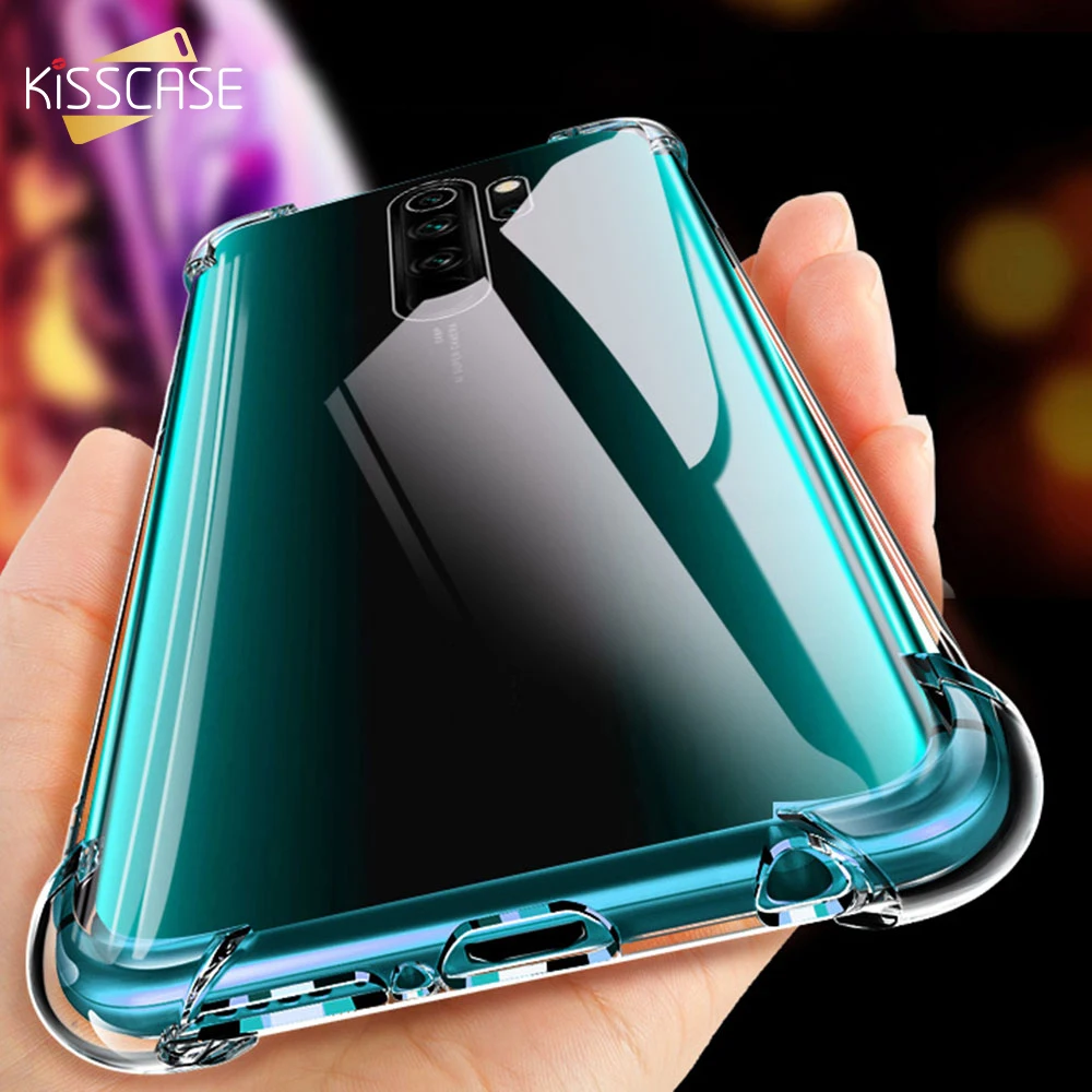Прозрачный мягкий ударопрочный чехол KISSCASE из ТПУ для Xiaomi MI 9T 9SE CC9 CC9E