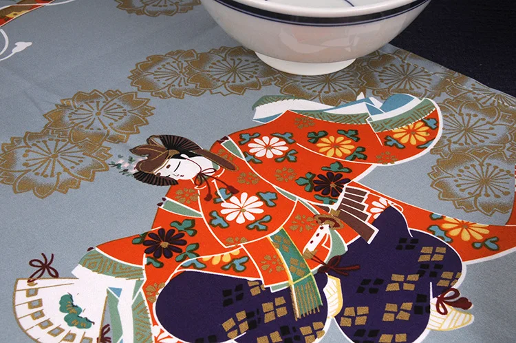 1 шт. скатерть в японском стиле для суши поднос чая салфетка китайский семейный