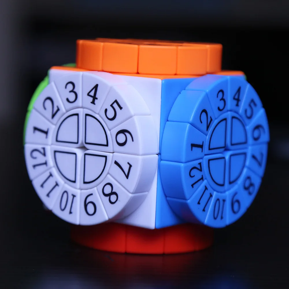 

Time Machine Speed Cube Asymmetrical Structure High Quality Strange Shape Magic Cubes Fidget Toy Puzzle Cube stress reliever toy