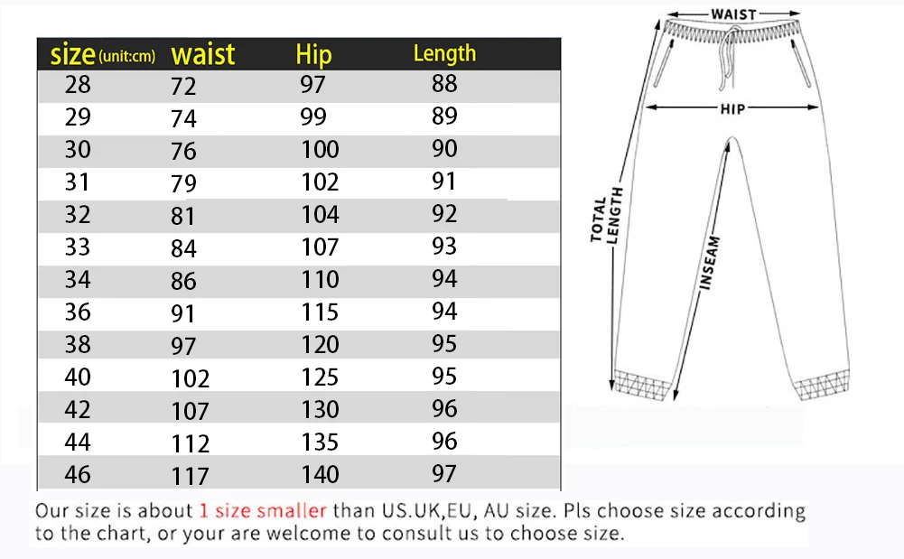 46 Plus Size 2021 Summer High Quality Men's Baggy ripped solid Pants Cargo Male Casual Denim Fashion Mens Long Jeans Trousers