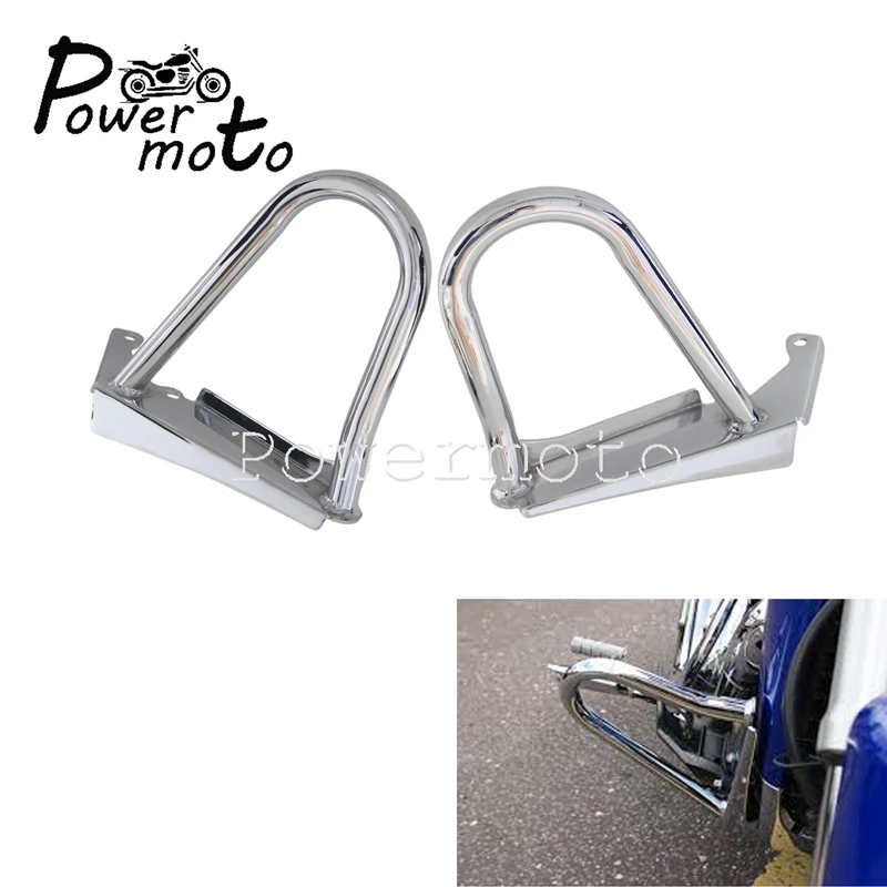 Защитный чехол для мотоцикла Chrome L &amp R 1 1/4 &quot 32 мм Suzuki Boulevard M109R VZR1800 06 |Накладки и