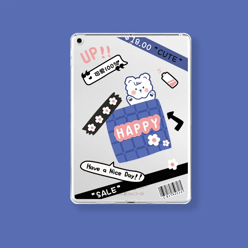 

For iPad Air 2020 Case For iPad air 4 Case 10.9 2020 For iPad Pro 11 10.2 2020 Air 3 10.5 Soft Case Funda TPU Cover Coque Capa
