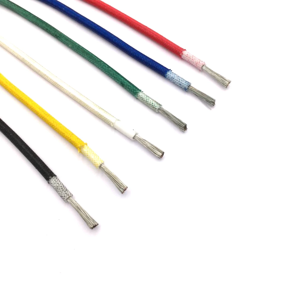 14AWG AGRP 2 мм м² силиконовый провод из стекловолокна высокотемпературные провода