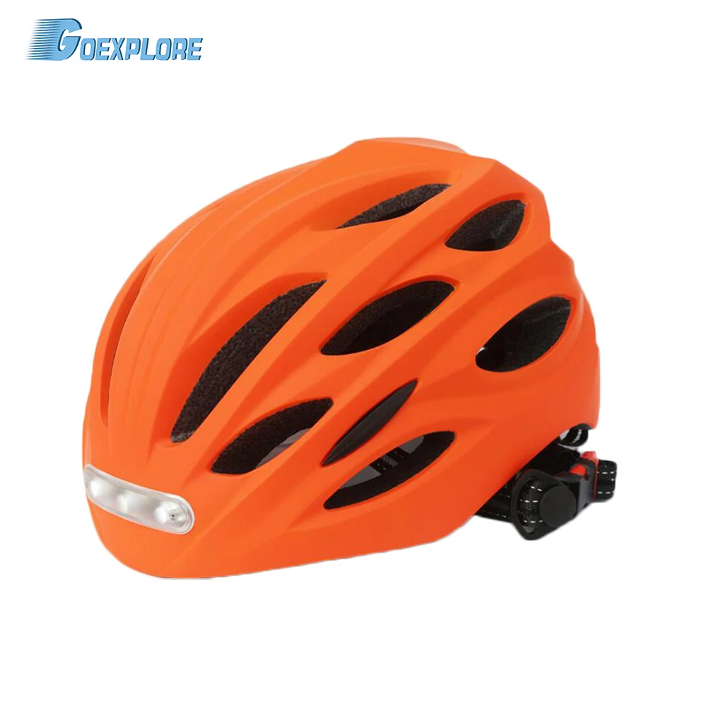 Goexplore велосипедный шлем с подсветкой межгрольный литой шоссейный для крепления