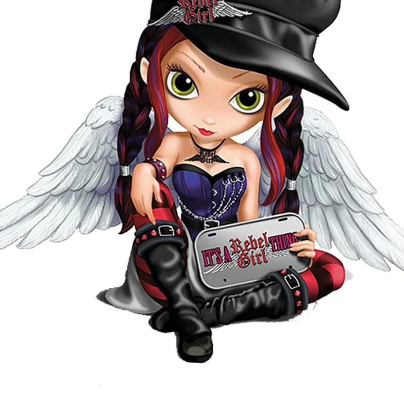 

Non-mainstream Fashion Women 3D Printing Choker Resin Personal Girl Wings Pendant Casual Party Necklace Jewelry