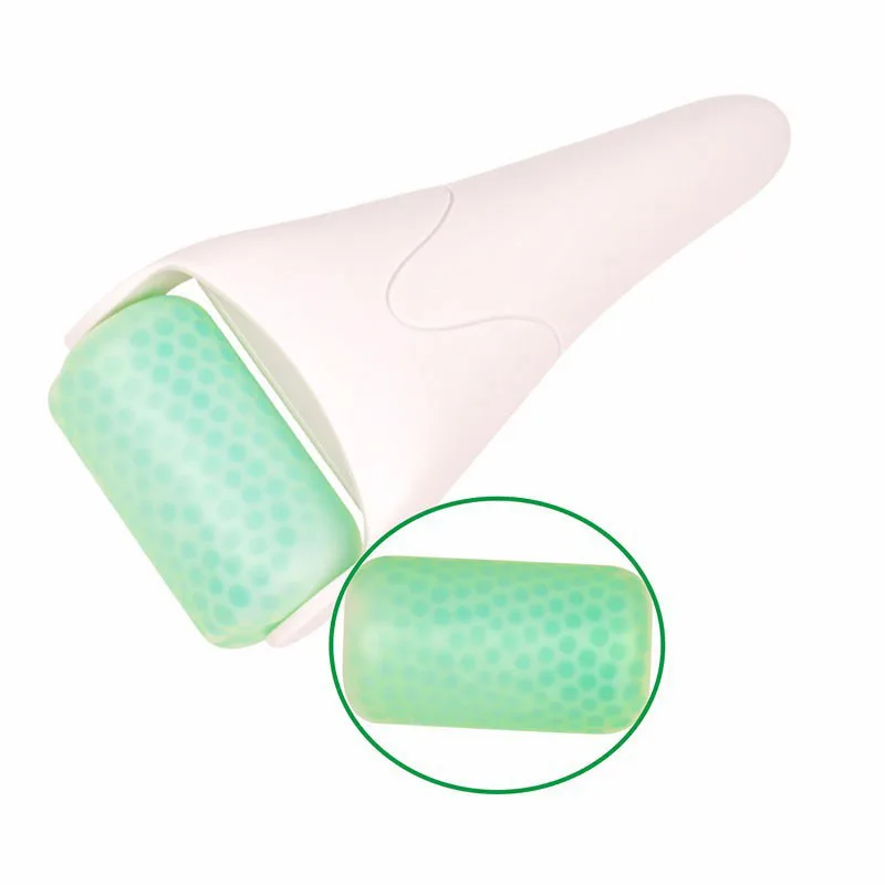 Ice Roller Double Head Facial Massage Set Eye Neck Face Slimming Massager Green Nature Jade Skin Care Tools | Красота и здоровье