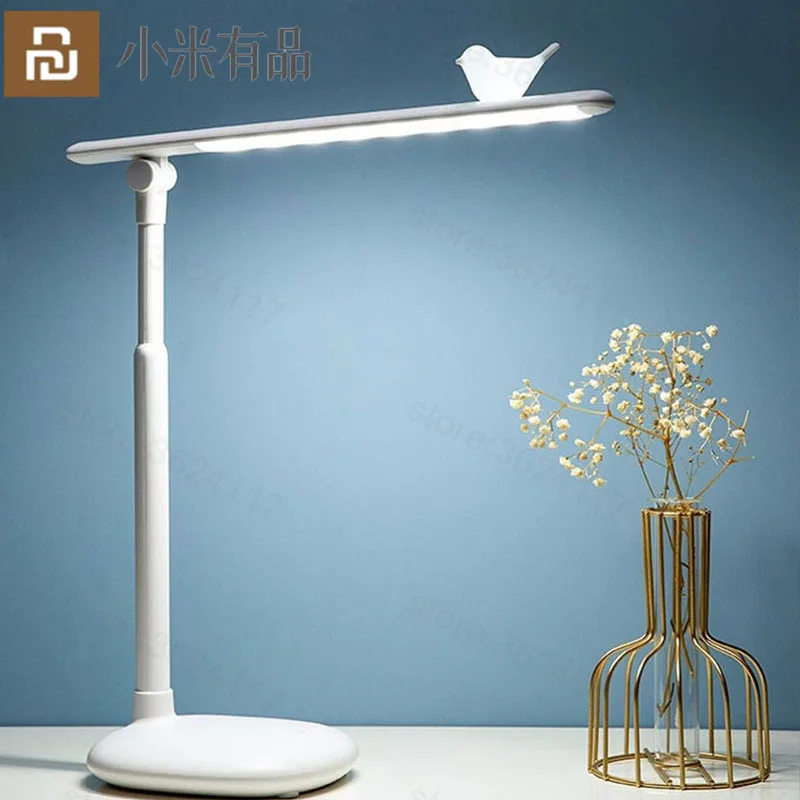 

Креативная настольная лампа Youpin One Fire, светодиодная лампа для защиты глаз, небольшая настольная лампа для учеников, для спальни, для чтения, ...