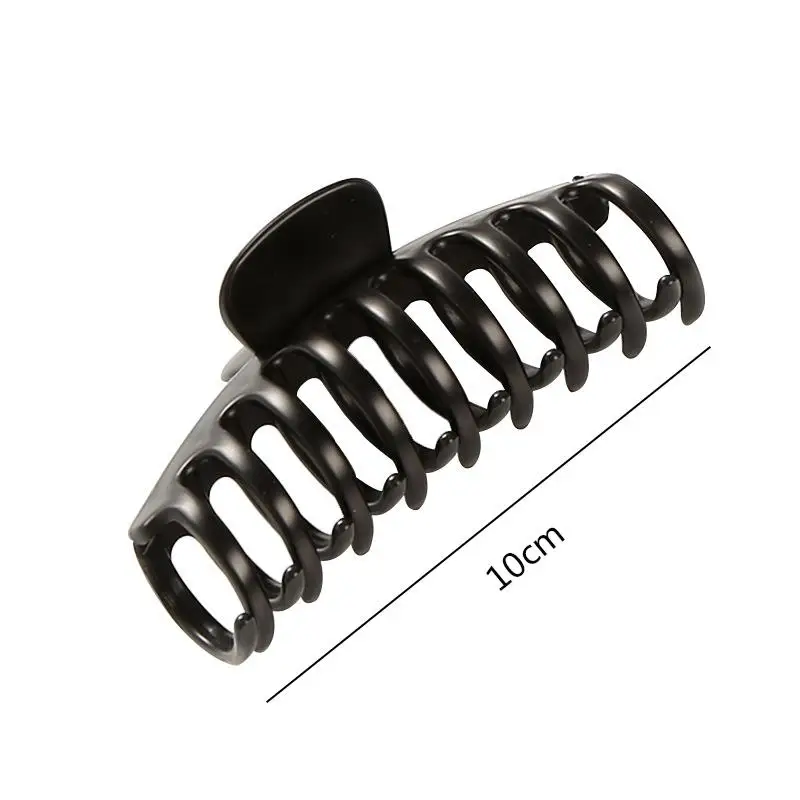 

Solid Color Large Hair Claws Women Claw Clip Simple Hairpins Hair Clamps New 2021 Headwear Girls Pon