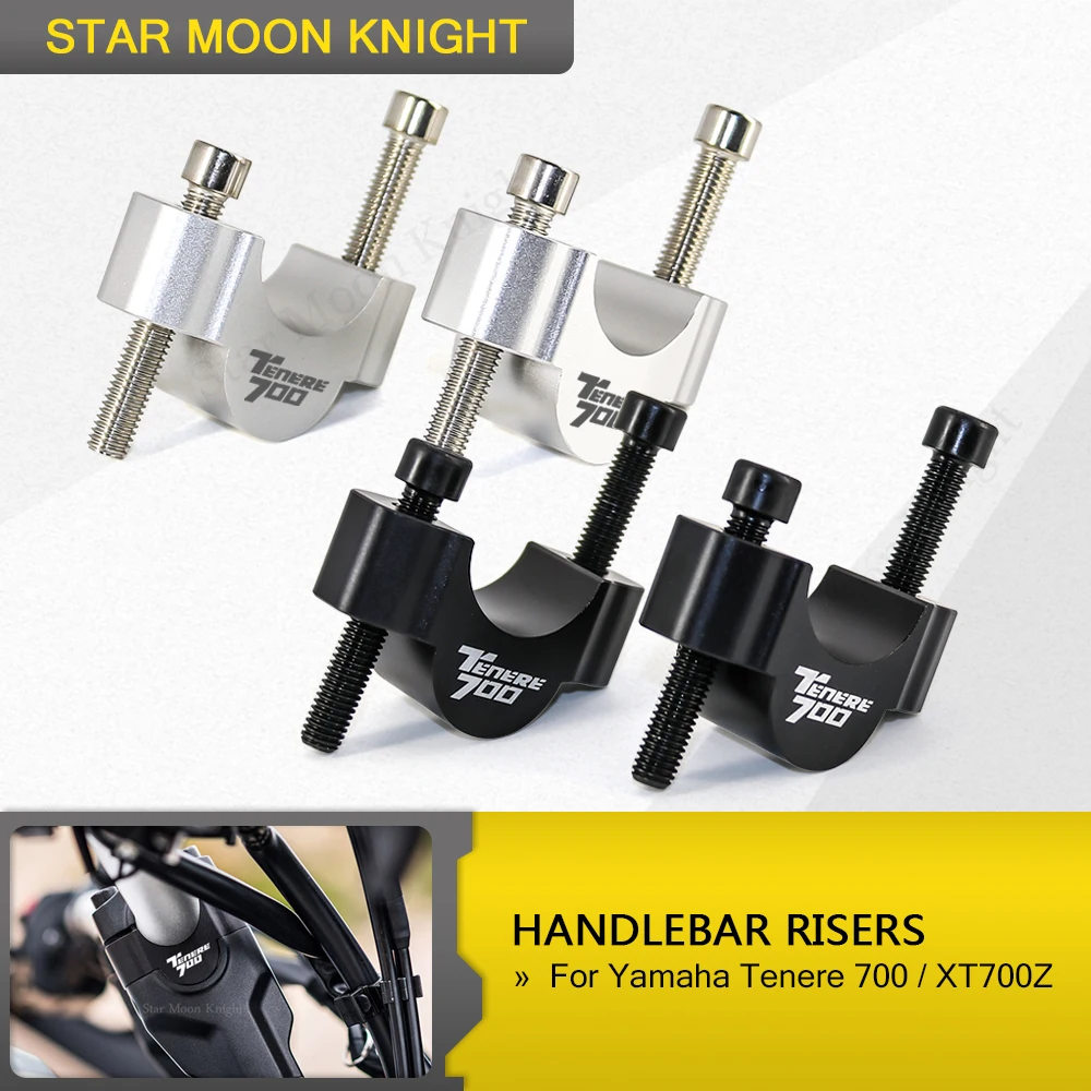 

Хомуты на руль мотоцикла, зажим, монтажный зажим, хомуты, зажимы CNC, алюминий для Yamaha Tenere 700 Tenere700 XT700Z XTZ 700