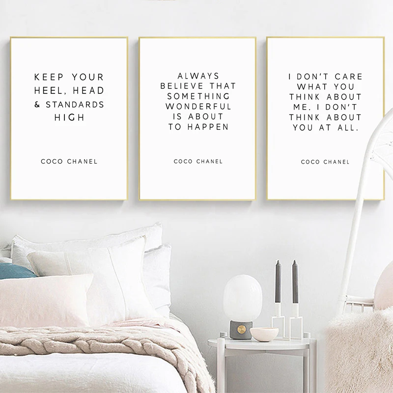 

Цитаты плакаты модные Вдохновенные: Wall Art Холст Картина мотивационные буквы фотографии домашний декор