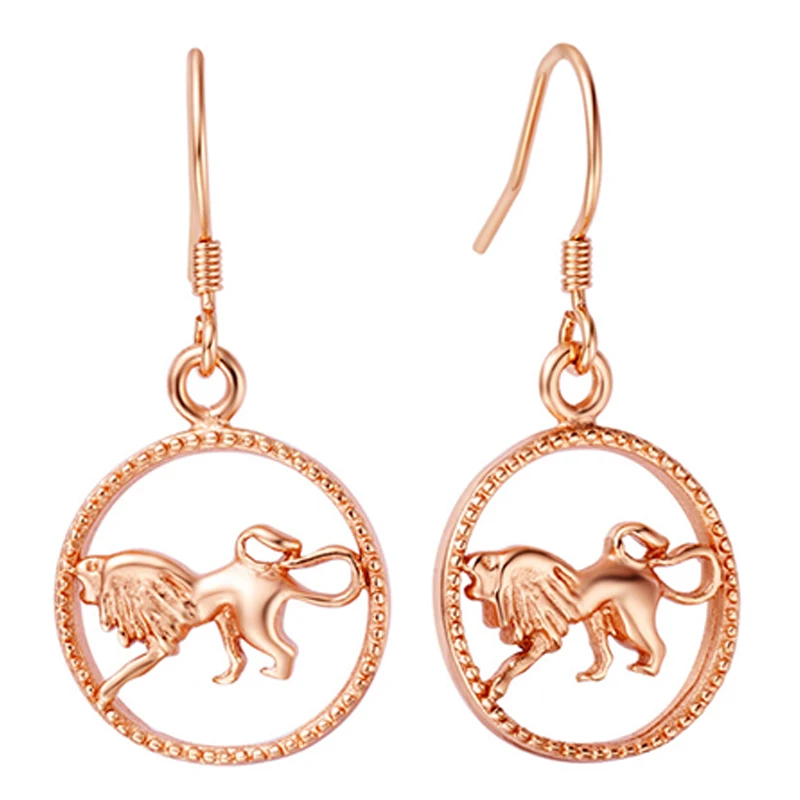 

Leo Earrings with Twelve Star Earrings Women's Exclusive Constellation Earrings Leo Earrings Earrings