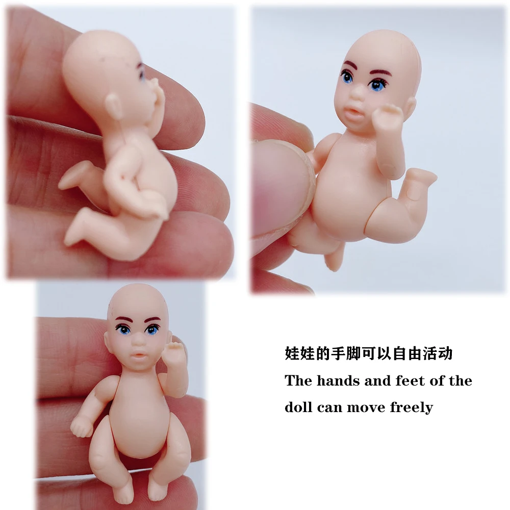 

Fashion 4-person family combination pregnancy activity Barbies doll + baby stroller children's toys girl accessories best gifts