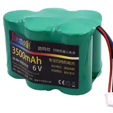 2 шт. 3500 мАч 6 в аккумулятор Для Ecovacs deebot TBD 71 710 720 730 760 CEN530 CEN630