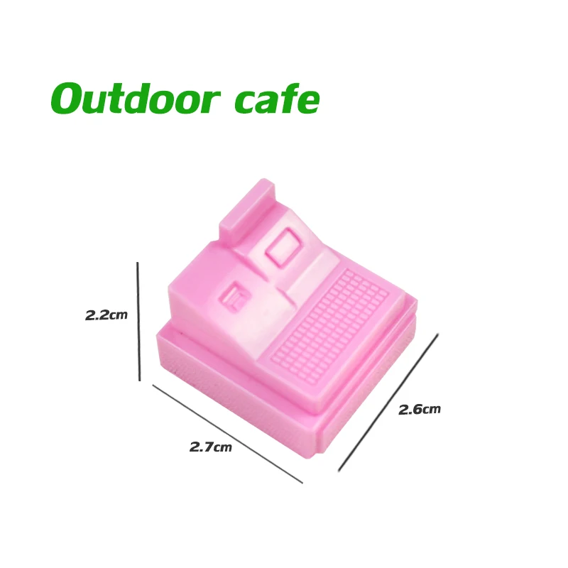 Уличное кафе 1/12 набор сделай сам для семейного с лесными животными Медведь