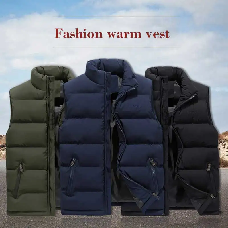 

6XL Winter Down Vest Men Gilet Canada Plus Size New Warm Fornite Washable Warm Coat Homme Sleeveless Jacket Bodywarmer