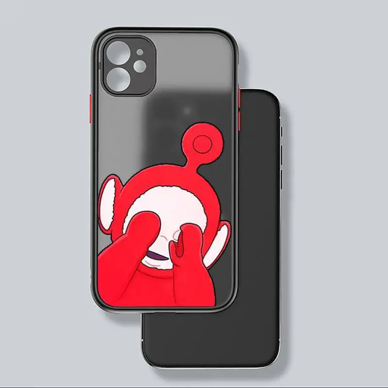 

Teletubbies Phone Case For iphone 12 11 8 7 plus mini x xs xr pro max matte transparent cover
