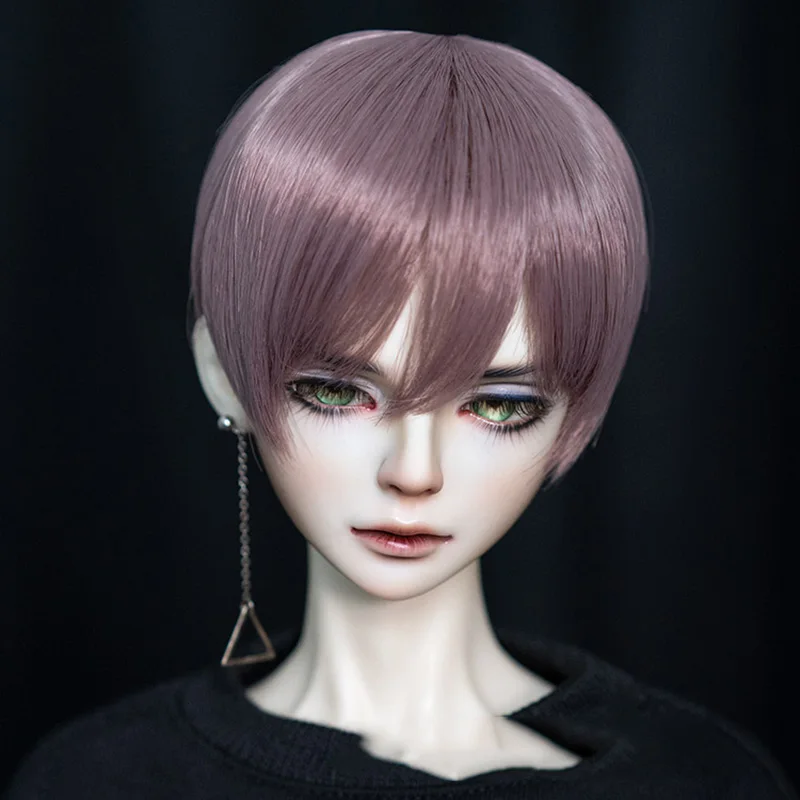 

Bybrana Bjd Doll 1/3 1/4 1/6 High Temperature Silk Boy Short Hair