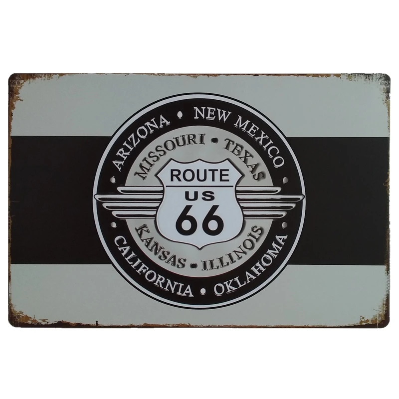 [Luckyaboy] Route 66 Mustang индийский мотоцикл без тупых людей ESSO винтажный металлический Ретро оловянный знак винтажная вывеска Бар Кафе гараж домашний декор для паба