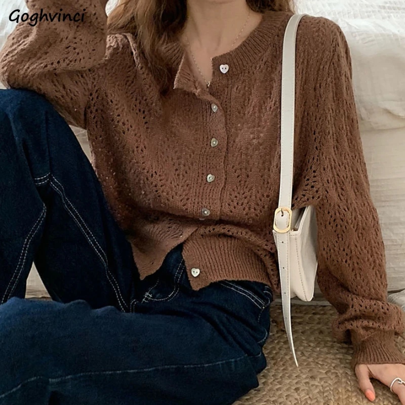 

Кардиган женский, мягкий, однотонный, свободный, с длинным рукавом, в Корейском стиле