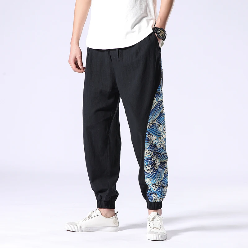 

Mens Harem Baggy Pants Joggers Men Nice Summer Hip Hop Korean Style Streetwear Male Sweatpants Trousers Joggers Men