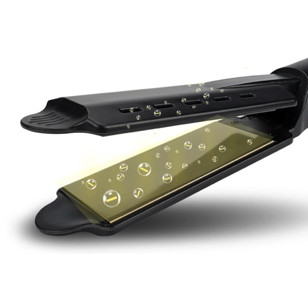 4-ступенчатая керамическая расческа для выпрямления волос с регулируемой