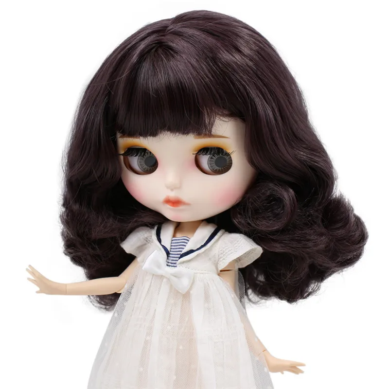 Кукла Blyth шарнирная с губами и матовым лицом 1/6 | Игрушки хобби
