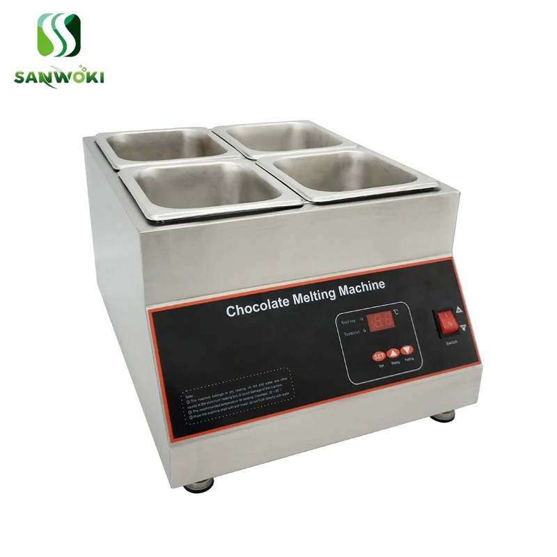 Электрический нержавеющая сталь шоколадный плавильная машина печь для шоколада