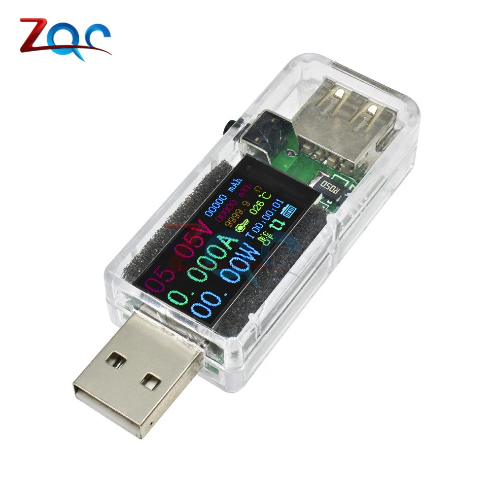 14/24 в 1 QC3.0 2,0 USB тестер постоянного тока цифровой вольтметр измеритель тока Амперметр детектор монитор Индикатор питания зарядное устройство