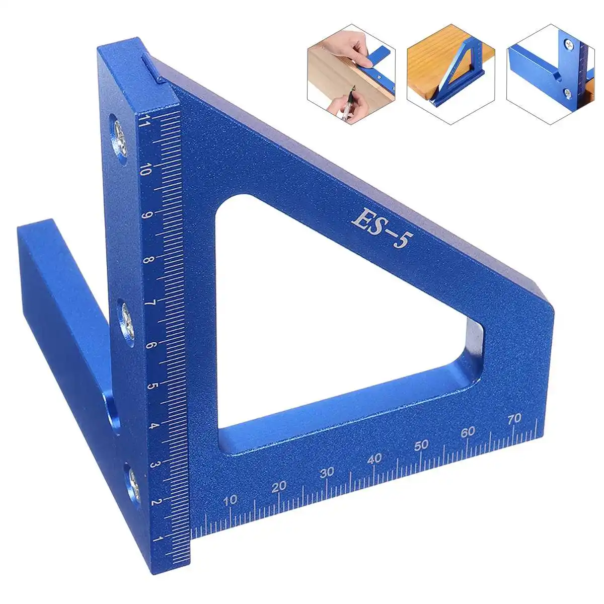 

Многофункциональная Деревообработка разметочная линейка из алюминиевого сплава 3D угловая маркировка T линейка квадратная схема 45/90 градус...