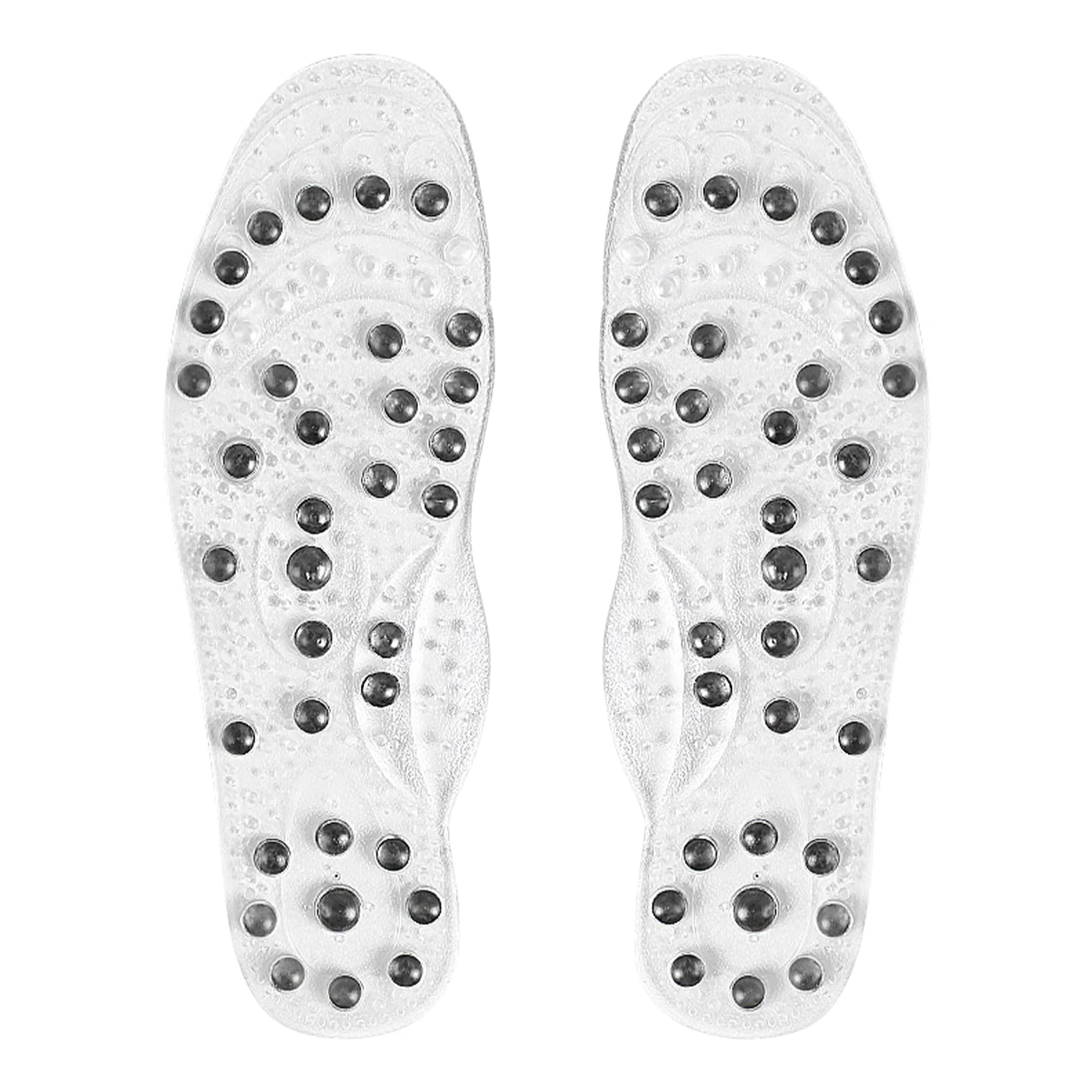 

1pair Arch Support Foot Massage Breathable Shock Proof Sports Comfortable Magnetic Insoles Washable Ergonomic Men Women Cutable