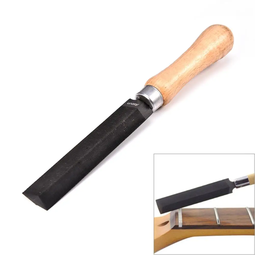 Guitar Bass Ukulele Nut Rhombus File Luthier Tool Bone Saddle Slot Filing Repair | Спорт и развлечения
