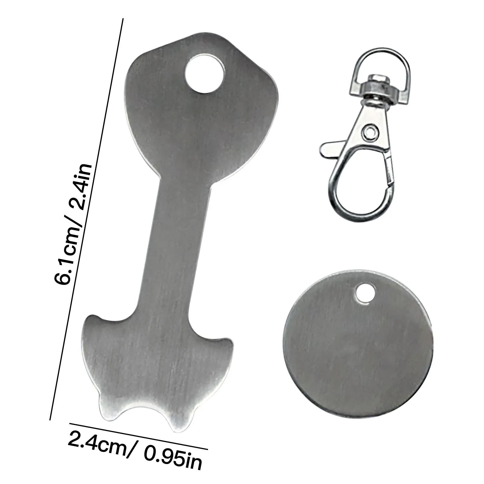 

New Decoration Metal Aluminum Alloy Key Ring Decoration Accessories Shopping Trolley Tokens Desktop Decorations Drop Ship