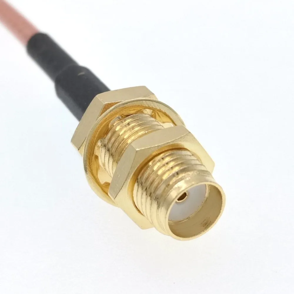 10 шт. коаксиальный кабель с разъемом SMA и штекером CRC9 90 градусов 8 дюймов 20 см|jack