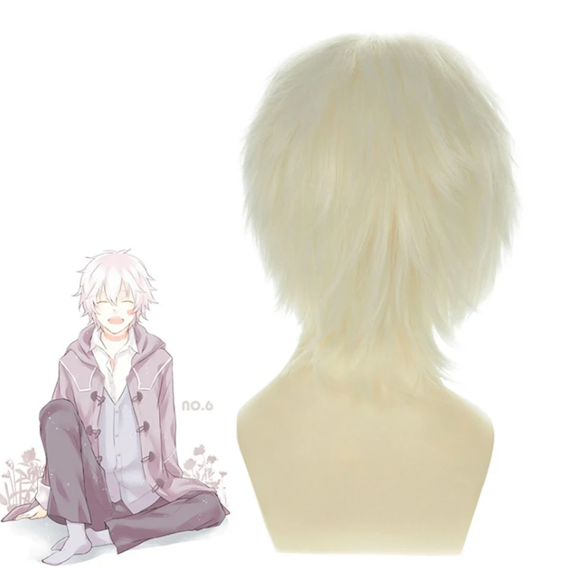 Аниме No6 Косплей парики Шион термостойкий синтетический парик волосы Хэллоуин