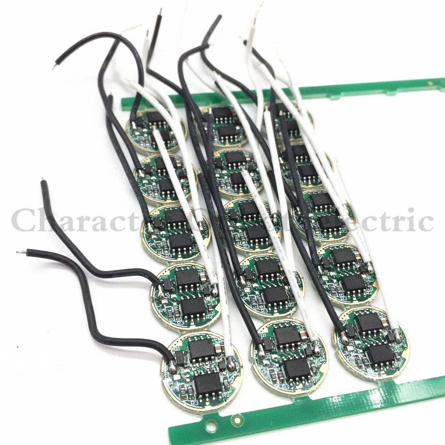 10 шт. DC3.7V 5 Режимы светодиодный фонарик драйвер для CREE XML T6 U2/XML2 Вт Светодиодный