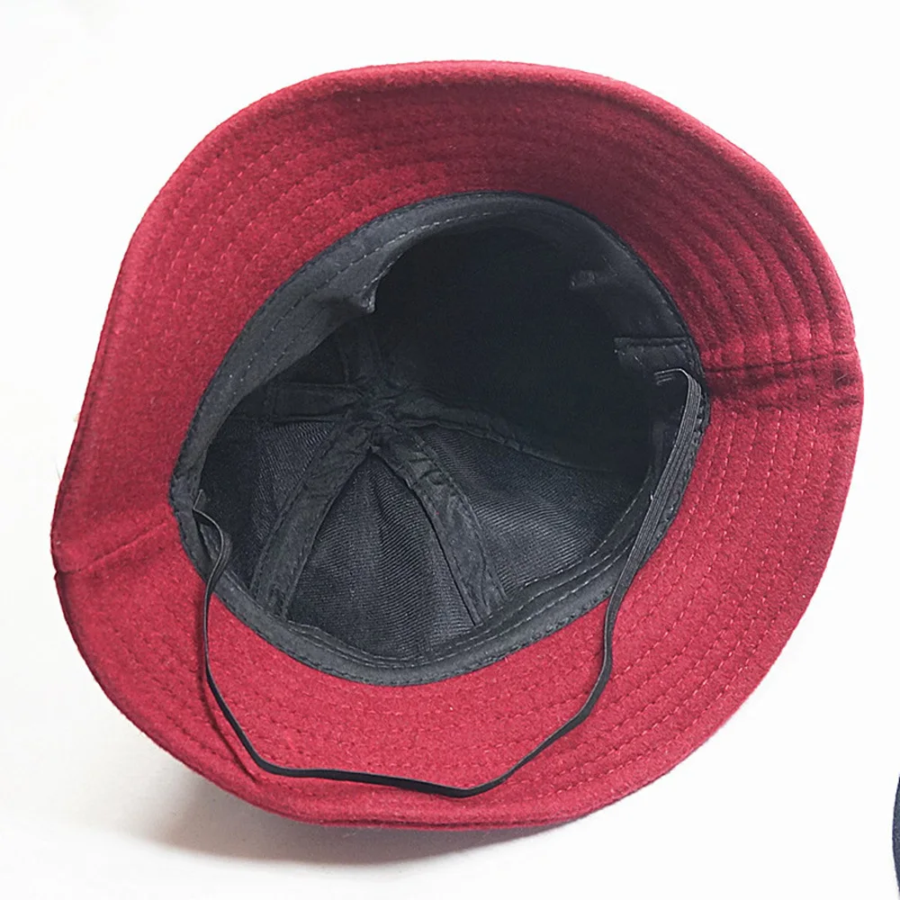 H7510 детская Милая шляпа ведро осень зима для девочек и мальчиков Повседневная