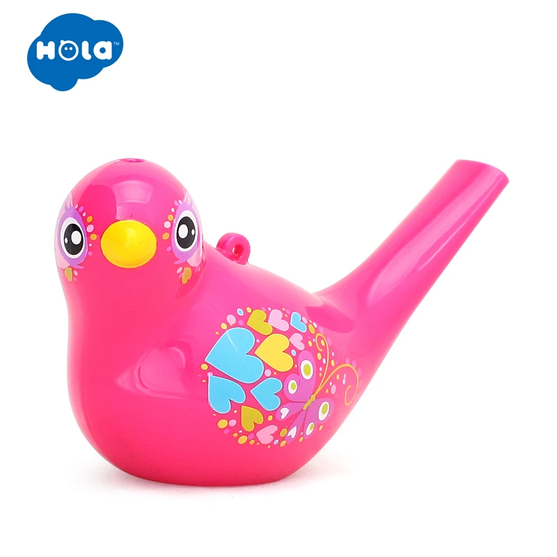 Цветная рисованная водная птица свисток Bathtime музыкальная игрушка для ребенка