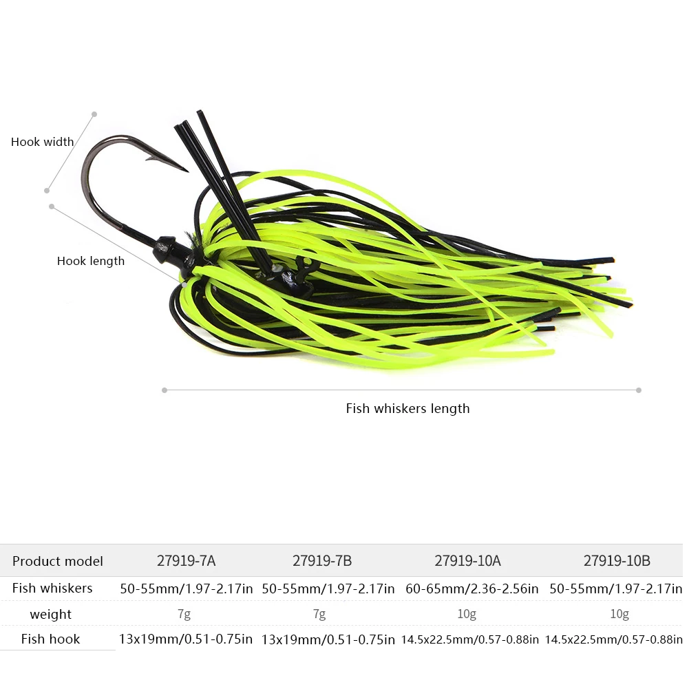 

4Pcs/Lot Bass Fishing Jigs Mix Color Rubber Skirt Lure Silicon Rubber Case Skirt Suitable For Salt Water Rivers Or Lakes