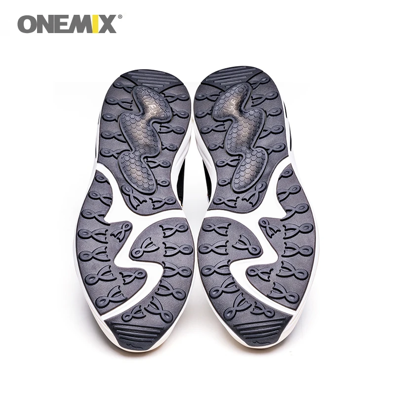 Onemix мужские классические кроссовки в стиле ретро легкие для занятий спортом на