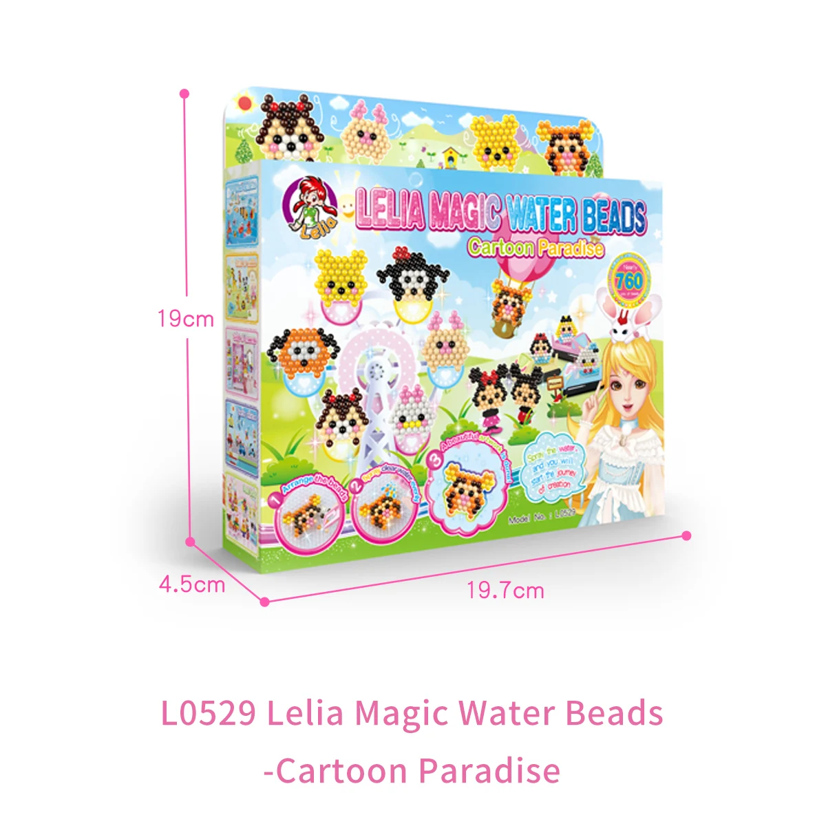 

Lelia Magic Aqua Beads – Cartoon Paradize
