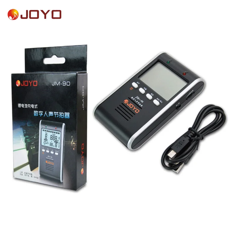 

Joyo Digital Metronome with Voice Universal Guitars Rhythm Device Drum Piano Metronome Rechargeable