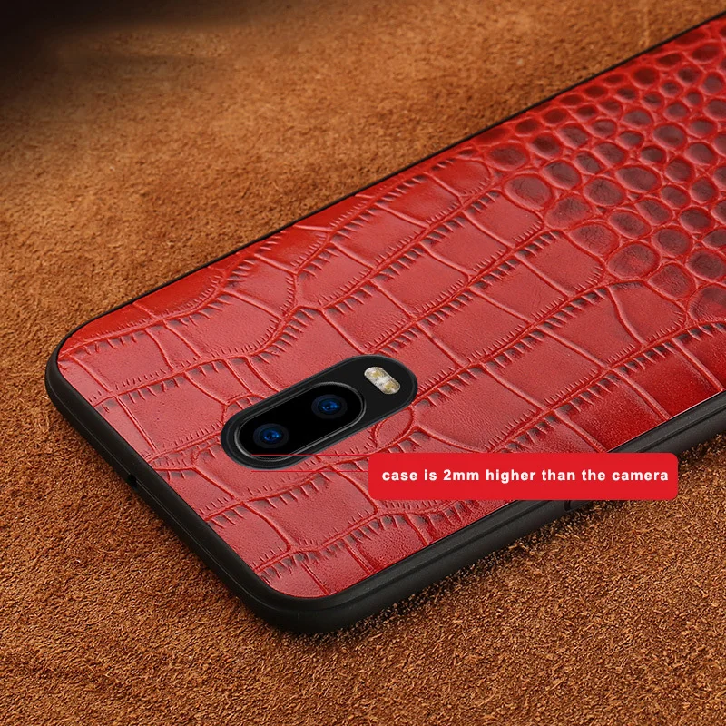crocodile genuine leather case for oppo r9 r9s r11 r11s r15 r17 f11 plus pro realme x 3 c2 reno z 10x a7 2018 a5 a9 2020 cover free global shipping