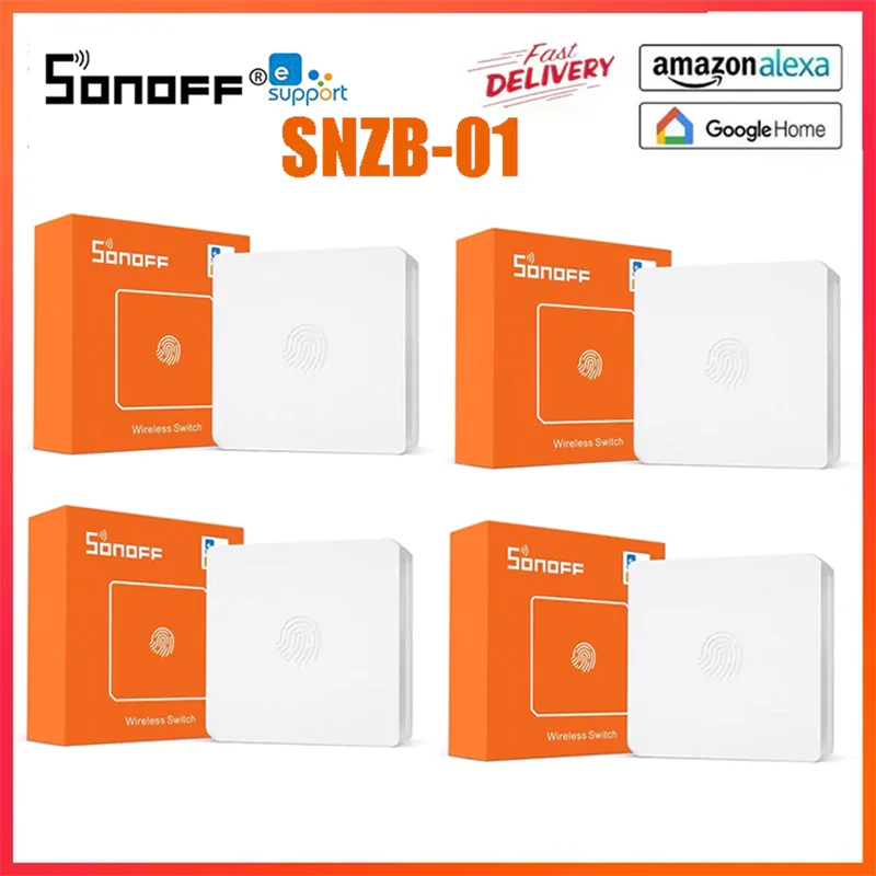 

Беспроводной настенный светильник ель Sonoff Zigbee для умного дома, переключатель с ультранизким энергопотреблением, одна кнопка, три действия, ...