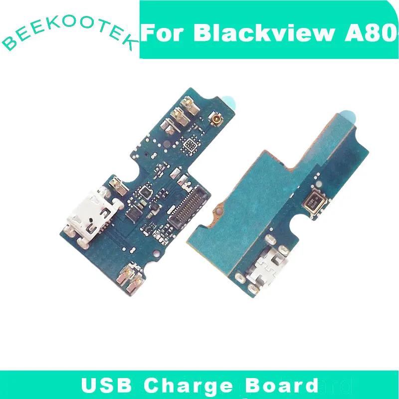 Оригинальная плата Blackview A80 USB A70 зарядная док-станция зарядный порт Сменные