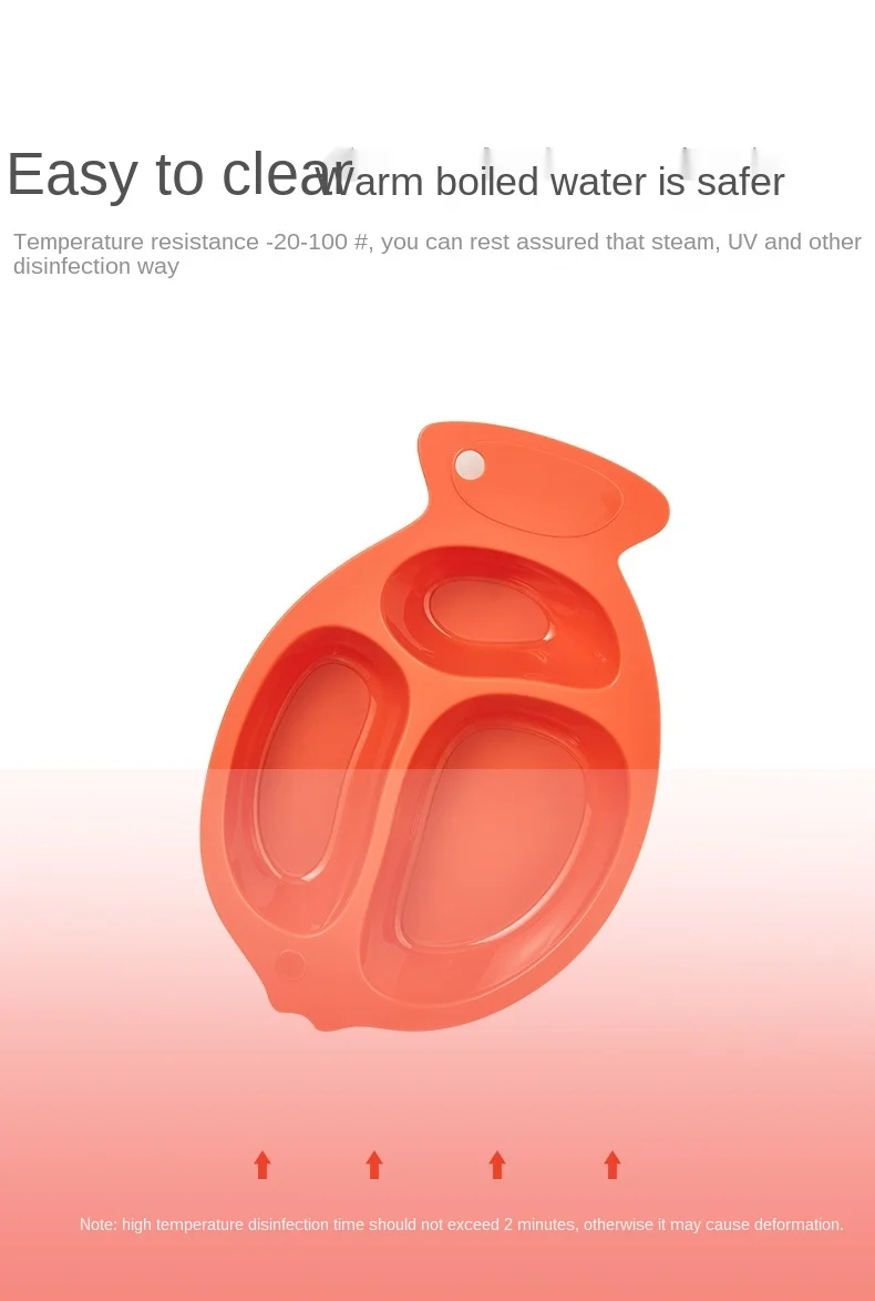 Детская обеденная тарелка zq стандартная устойчивая к падению твердая миска для