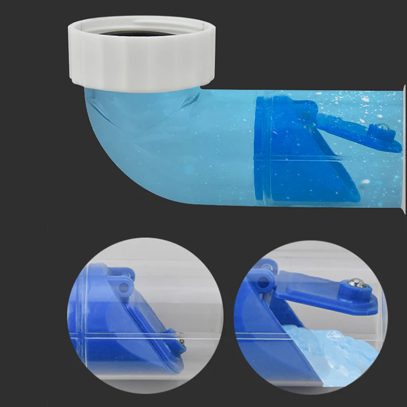 abs drain hose washbasin corrugated curved pipe bathroom expandable flexible drain tube kitchen sink sewer deodorant accessories free global shipping